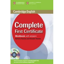 COMPLETE FIRST CERTIFICATE WORKBOOK WITH ANSWERS+CD