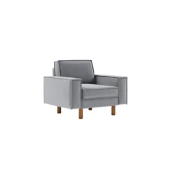 Atelier del Sofa Fotelja Sparrow 1, Svetlosiva