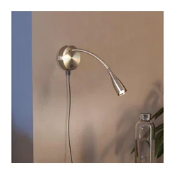 Eglo 901783 - LED fleksibilna zidna lampa sa USB OLIVANDINO LED/3,8W/230V hrom