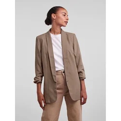 PIECES Blazer  svetlo rjava