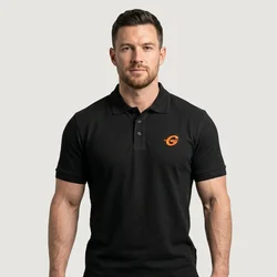 GymBeam Polo Shirt Black L