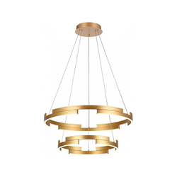 Redo 01-3178 - LED prigušiva luster na sajli CASTLE LED/60W/230V zlatna