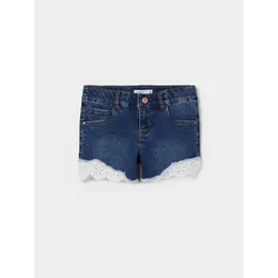 NAME IT Kavbojke Salli Taha  moder denim / bela