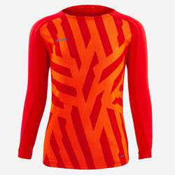 Rdeča otroška nogometna majica z dolgimi rokavi Viralto Aqua