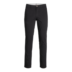 JACK & JONES Chino hlače MARCO DAVE, črna