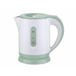 ACTIVER Plastični čajnik SOLLA 0,8 l, 900-1100 W, vrtljiv za 360°, bela-mint