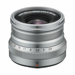 FUJIFILM XF 16mm f/2.8 R WR Lens (Silver)