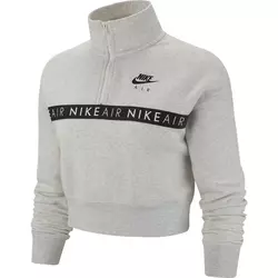 Nike W NSW AIR TOP HZ BB, ženski pulover, siva