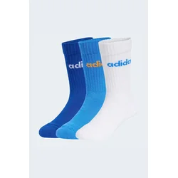 Otroške nogavice z bombažem adidas Performance 3-pack