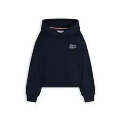 TOMMY HILFIGER Majica  nočno modra / bela