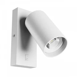 Zidna lampa Squala Variosa Switch GU10 bela