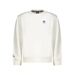 NORTH SAILS CHILDRENS ZIP-UP SWEATSHIRT, WHITE