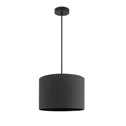Rea Light Agathe HN8371L- B/GR Visilica, E27, 60W, O38cm, Sivo-crna
