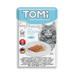 TOMI Cat Sterilised sos za mačke - Losos 85g
