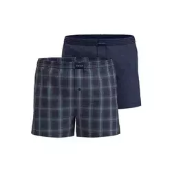 TOM TAILOR Boksarice  modra / mornarska / temno rdeča / bela