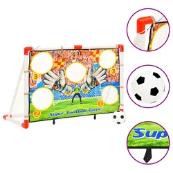Den Otroški nogometni gol s steno za gol 120x51x77,5 cm