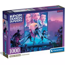 Clementoni Puzle KPop Demon Hunters CL37121, 1000 delova