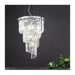 Ondaluce - Kristalni luster na sajli ALEXANDER 7xE14/10W/230V sjajni hrom