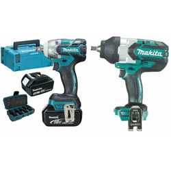 Makita set orodja DTW285RFJX + DTW1002Z