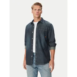 G-STAR Jeans srajca D27083 D539 Modra Regular Fit