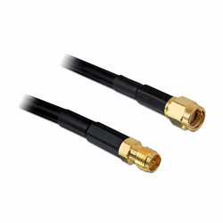 Delock brezžična antena-kabel rpsma m/ rpsma ž 2m CFD200 88430