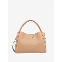 LANCASTER Paris Ročna torbica Lancaster Sac a main Aimantée M Ida Double Naturel - In - Beige bež