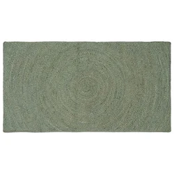 Tepisi za područja Maslinastozelena 80 x 150 cm Juta