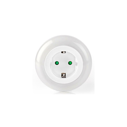 Nedis LNLGSOCK01 - LED noćno svetlo sa senzorom LED/0,6W/230V