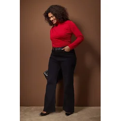 Trendyol Curve Ženska bluza Tbbaw26Af00104, Crvena