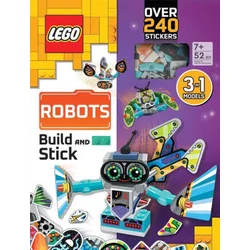 Lego(r) Books Build and Stick: Robots