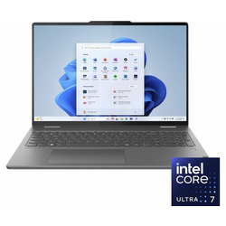 Lenovo - Yoga 7i 2-in-1 16 2K Touchscreen Laptop - Intel Core Ultra 7 155U with 16GB Memory - 1TB SSD - Storm Grey