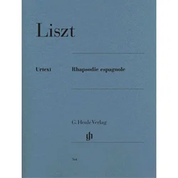 LISZT: RHAPSODIE ESPAGNOLE NOTE