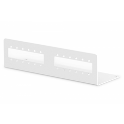 Adapter plate for DN-96800S-2, grey (RAL 7035) 12x SC-SX, LC-DX, E2000-SX