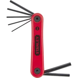 STANLEY Ključevi imbus 1/5 - 6mm u ručici