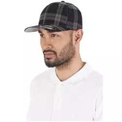 Flexfit Tartan Plaid blk/grey