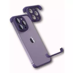LENS PROTECTOR IPHONE 13 PRO LJUBICASTA SILIKONSKA ZASTITA