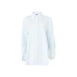 JOOP! Bluza Benice pastelno modra/off-bela