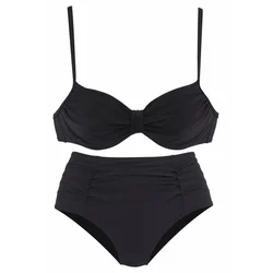 LASCANA Bikini, črna
