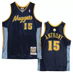Carmelo Anthony 15 Denver Nuggets 2006-07 Mitchell and Ness Authentic dres