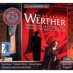 MASSENET:WERTHER/BARITONE VERSION (1901) 2CD