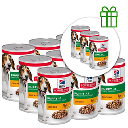 Hills Science Plan Canine Puppy Chicken 370g, 9+3 BREZPLAČNO