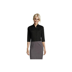 SOLS Effect ženska košulja sa 3/4 rukavima crna XL ( 317.010.80.XL )