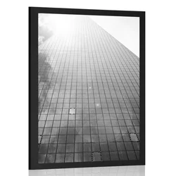 Plakat nebotičnik v črnobeli varianti - 20x30 no frame
