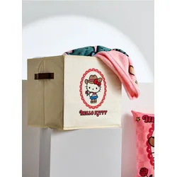 Sinsay - Sklopiva kutija za odlaganje sa kaubojskim motivom Hello Kitty - krem