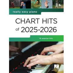 REALLY EASY PIANO CHART HITS OF 2025-2026