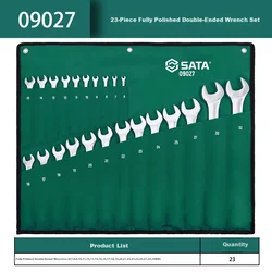 Sata Set kombinovanih ključeva 09027, 23 komada, 6-32mm