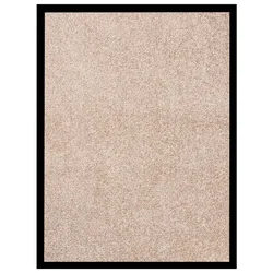 Vidaxl Predpražnik bež 60x80 cm