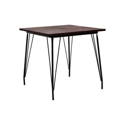 Jedilna miza iz masivnega bresta o 80 cm District – Premier Housewares