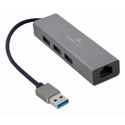 GEMBIRD USB 3.0 AM Gigabit network adapter A-AMU3-LAN-01 sivi