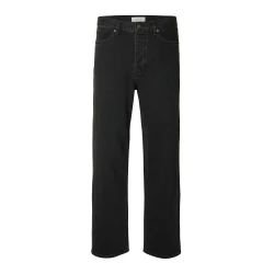 SELECTED Kavbojke črn denim